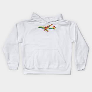 E-6 Mercury Big Plane Kids Hoodie